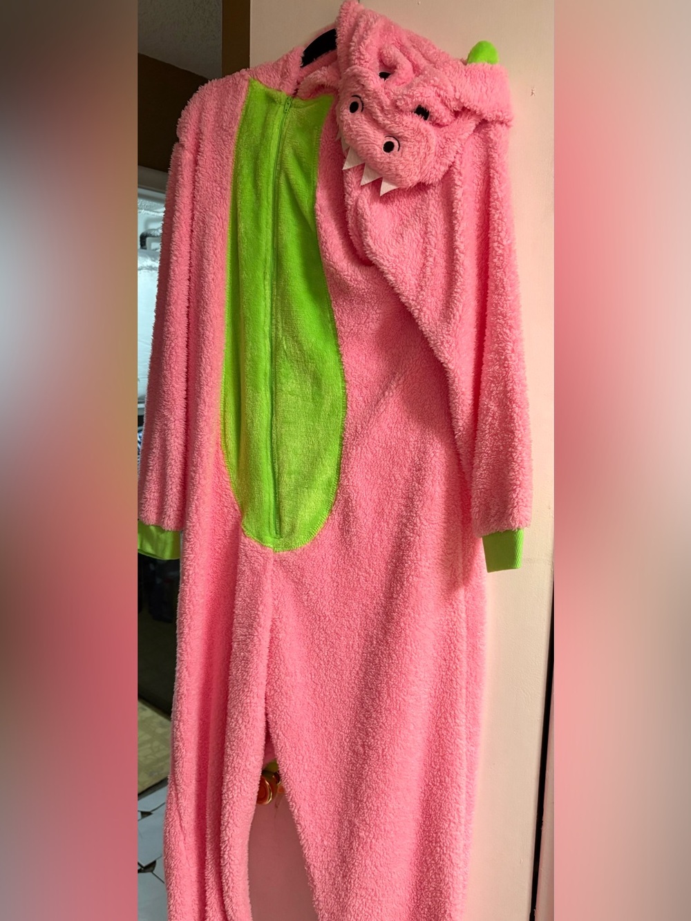 Secret Treasures Pink Monster One Piece Pajamas XL